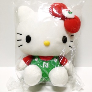 (新品・未開封) ハローキティ ぬいぐるみ ハンカチ ピンバッジ ニチベイオリジナル 抽プレ当選品 HELLO KITTY キティちゃん