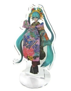 ■美品■初音ミク(超歌舞伎) アクリルスタンド 「初音ミク × 超歌舞伎 花街詞合鏡」 ニコニコ超会議2017グッズ アクリルフィギュア