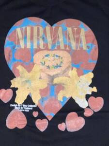 Nirvana Heart Shaped Box T シャツ nirvana kurt cobain カートコバーン ニルヴァーナ L