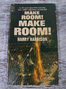 【洋書】X1416/BERKLEY MEMALLION EDITION,JULY,1967/MAKE ROOM!MAKE ROOM!/HARRY HARRISON-ハリイ・ハリスン/SCIENCE FICTION SF小説