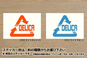 Alリサイクル_マーク DELICA ステッカー デリカ_D:5_アクティブギア_ジャスパー_シャモニー_ローデスト_ラリーアート_改_カスタム_ZEAL三菱