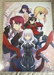 公式　fate hollow atraxia stay night B2ポスター　type moon 型月 fgo カレン　アルトリア　バゼット　遠坂凛　間桐桜