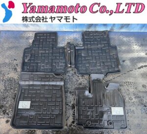 [NJ327-S16]ホンダ N-VAN JJ1/JJ2 純正 オプション ゴムマット ラバー フロア ブラック系 アウトドア キャンプ 水洗いOK!!