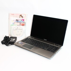 TOSHIBA｜dynabook T652/58FBK｜Core i7-3610QM 2.30GHz/8GB/SSD500GB/Win7HP64bit｜PT65258FBFBK｜15.6型｜ノートパソコン｜東芝｜230481