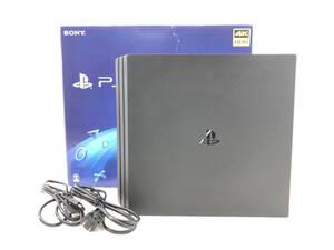 ★SONY プレイステーション4 PS4 PRO 1TB CUH-7200B 本体 ケーブルのみ 動作品★