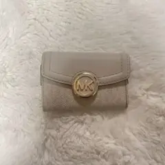 MICHAEL KORS ベージュ キーケース