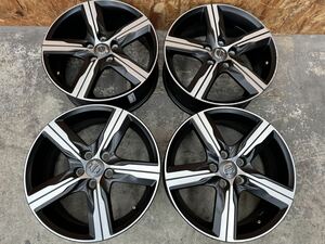 送料無料【希少】ボルボ純正 17×7J 5穴 PCD108 +50 ハブ径63.4 V40 XC60等 ダイヤモンドカット？ アロイホイール？ Rライン？