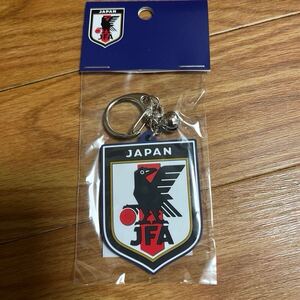 サッカー 日本代表 アスパス！ラバーキーホルダー エンブレム 新品 未開封 検 なでしこジャパン