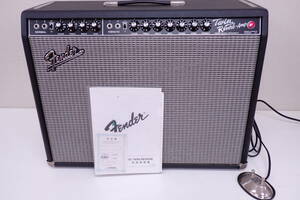 希少 FENDER フェンダー ツインリバーブ ギターアンプ 真空管アンプ 65 TWIN REVERB-AMP AB763 PR186 保証書 取説付 創業50周年記念 G10060