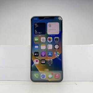 iPhone X 256GB シルバー SIMフリー 訳あり品 ジャンク 中古本体 スマホ スマートフォン 白ロム [出品ID：30256]