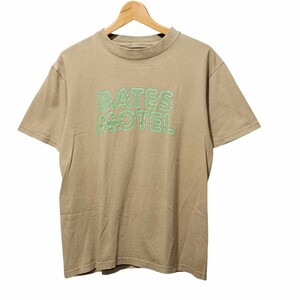 99AW アーカイブ ビンテージ 初期 UNDERCOVER AMBIVALENCE アンビバレンス アンダーカバー BATES MOTEL Tシャツ M ベージュ 90s ジョニオ着