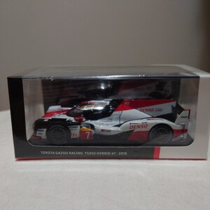 TOYOTA GAZOO RACING TS050 WEC #7 2018（1/38スケール TY131381）