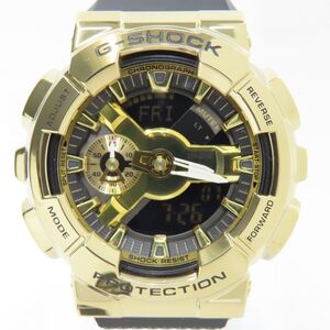 160s CASIO カシオ G-SHOCK GM-110G-1A9JF クオーツ 腕時計 ※中古美品