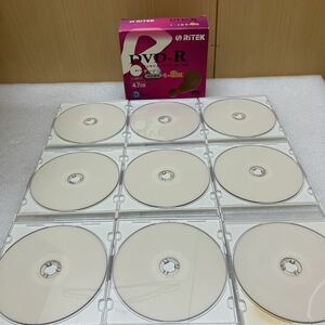 XL7174 RiTEK DVD-R 4,7GB 9枚 末使用品