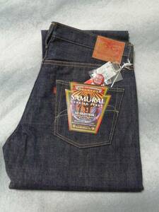 サムライジーンズ　SAMURAI JEANS　限定モデル　15周年モデル　S0500XX-15TH　W34　未使用　デッドストック