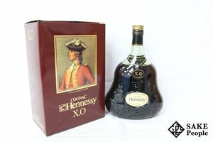 ◆1円～ ヘネシー XO 金キャップ グリーンボトル 1000ml 度数記載なし 箱付きコニャック