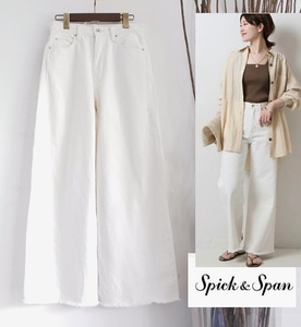 近年品/Spick&Span取扱/5 1/2 /BUGGY-LINE MAXI DENIM/ホワイトデニム