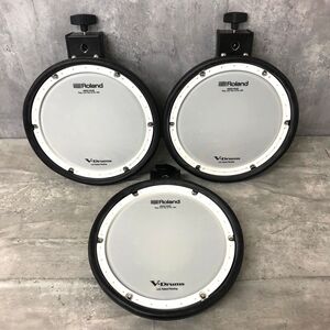 3枚セット Roland V-Drums PDX-8 メッシュパッド 電子ドラム ローランド