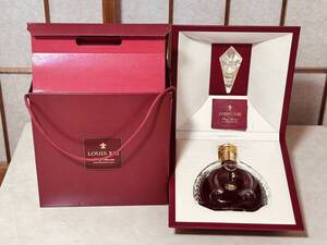 【未開封・美品】REMY MARTIN LOUIS XIII レミーマルタン ルイ13世 金キャップ バカラクリスタル シリアル番号一致