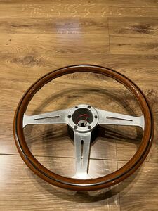 【中古】 NARDI ウッドステアリング ナルディ ハンドル ステアリング クラシック