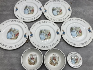 A2f ピーターラビット ウエッジウッドWEDGWOOD 中皿 お皿 大皿 PETER RABBIT まとめ売り 豪華 大人気 キッチンツール