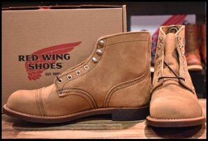 【9.5D 箱付 未使用 24年】レッドウィング 8083 アイアンレンジャー ミュールスキナー スエード 編み上げ ブーツ redwing 8113 HOPESMORE