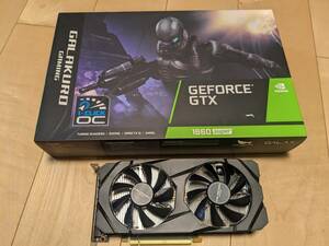 【中古】玄人志向 GeForce GTX1660 super 48