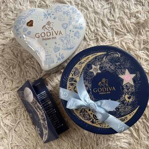 2023 GODIVA バレンタイン　空き箱、空き缶　ゴディバ