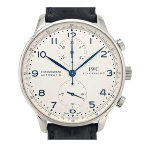 IWC ポルトギーゼ クロノグラフ IW371446 自動巻き ステンレススティール メンズ IWC 中古 【時計】