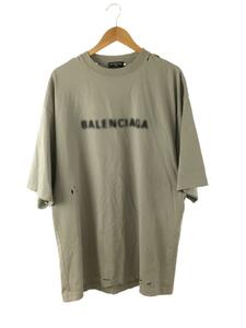 BALENCIAGA◆Tシャツ/XXS/コットン/GRY/無地/jp57 2021 00094