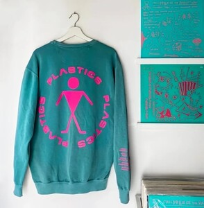 【新品未使用】Viva Strange Boutique「PLASTICS “I LOVE YOU OH NO!”」スウェットシャツ Sweatshirt プラスチックス 立花ハジメ