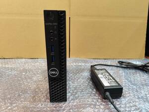 ★ Dell OptiPlex 3060 Micro Core i3 8100T 8GB SSD256GB+HDD500GB Windows11 Pro 1週間保証 D7★