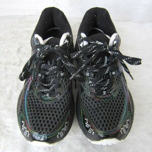 ジャンク品　　NEW BALANCE（ニューバランス）（W1040RB2）　黒きらきらマルチ　　wm23.5㎝ D　US6.5　　2011年製　 ok2403B