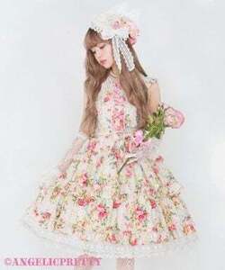 新品 Angelic Pretty　Sweet Roseワンピース　アンジェリックプリティ　クラシカル ローズ ブーケ 