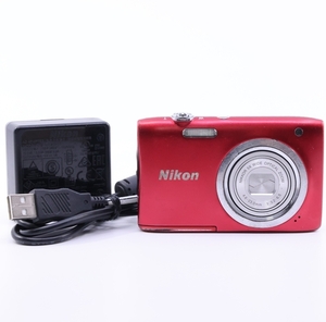 ＜並品＞ニコン Nikon COOLPIX A100 レッド