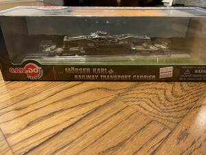 列車砲　CAN.DO 1/144 MORSER KARL + RAILWAY TRANSPORT CARRIER