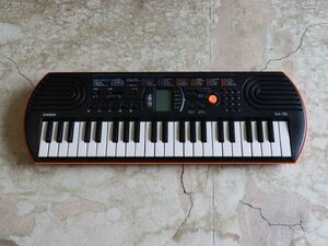 【中古】CASIO SA-76 44鍵 ミニ電子ピアノ ケース付属 カシオ【2023060003918】