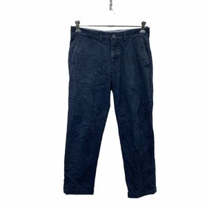 TOMMY HILFIGER チノパンツ W30 トミーヒルフィガー ネイビー ロゴ 古着卸 アメリカ仕入 2309-125