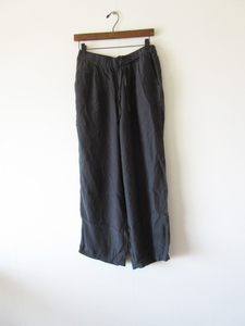 2021 evam eva / エヴァムエヴァ E211T088 pants M CHARCOAL * イージーワイドパンツ