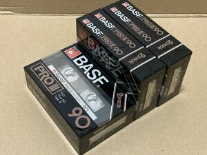 BASF　PROIII　90　2PACK　3個　未開封　未使用　カセットテープ