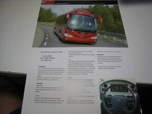 ★海外カタログ英語 スカニア バス　IRIZAR 5646