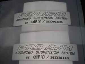 MC28 純正 スイングアームラベル x2 NSR250R ステッカー elf ホンダ エンブレム RC45 VFR RC30 NC35 プロアームラベル NC30 HRC .ml0x2