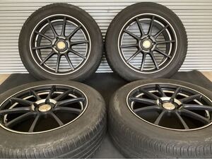 ■Advanti Racing VIGOROSO M993[18インチ 7.5J 5穴 PCD114.3 +48]■DUNLOP GRANDTREK PT3[225/60R18]2016年製4本セット■