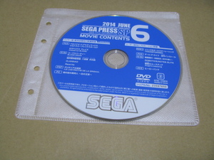 中古　DVDのみ　販促　店頭プロモーション映像 　SEGA セガプレスSP　2014年　6月　ペルソナ4　デート・ア・ライブなど　