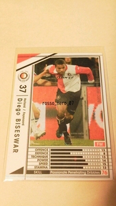 ☆WCCF2008-2009☆08-09☆189☆白☆ディエゴ・ビセスワル☆フェイエノールト☆Diego Biseswar☆Feyenoord☆