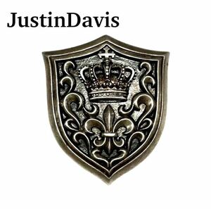 ★廃盤 JustinDavis ジャスティンデイビス 清春　シールド ペンダント 王冠★