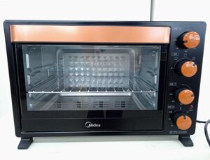 [動作OK] Midea オーブンレンジ T3-L326B 中国国内向け 220V 50Hz 1500W ブラック [二本松店]