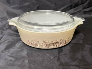 ☆オールド！ 【PYREX】 パイレックス キャセロール フタ付き B ☆彡