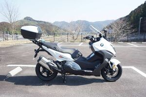 ★車検2年つき！★リアタイヤ交換済★ 美車　BMW C650SPORTS 純正トップケース付き　低走行車