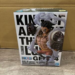 ☆未開封 初期 バンプレスト モンキー・D・ルフィ ワンピース KING OF ARTIST THE MONKEY.D.LUFFY GEAR4 -SPECIAL- ワンピース